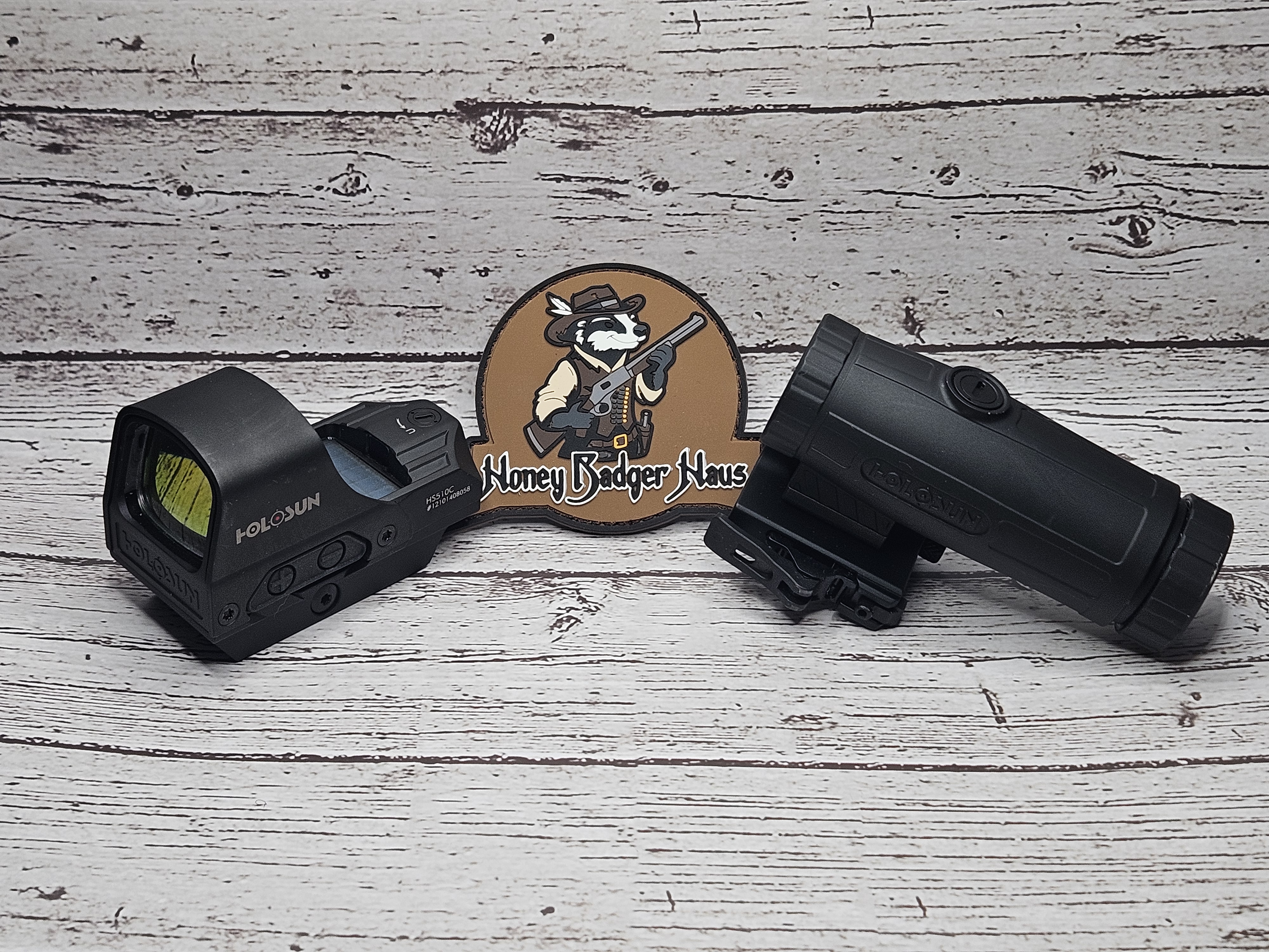 Holosun Combo HS510C Reflex Sight with HM3x Magnifier - USED