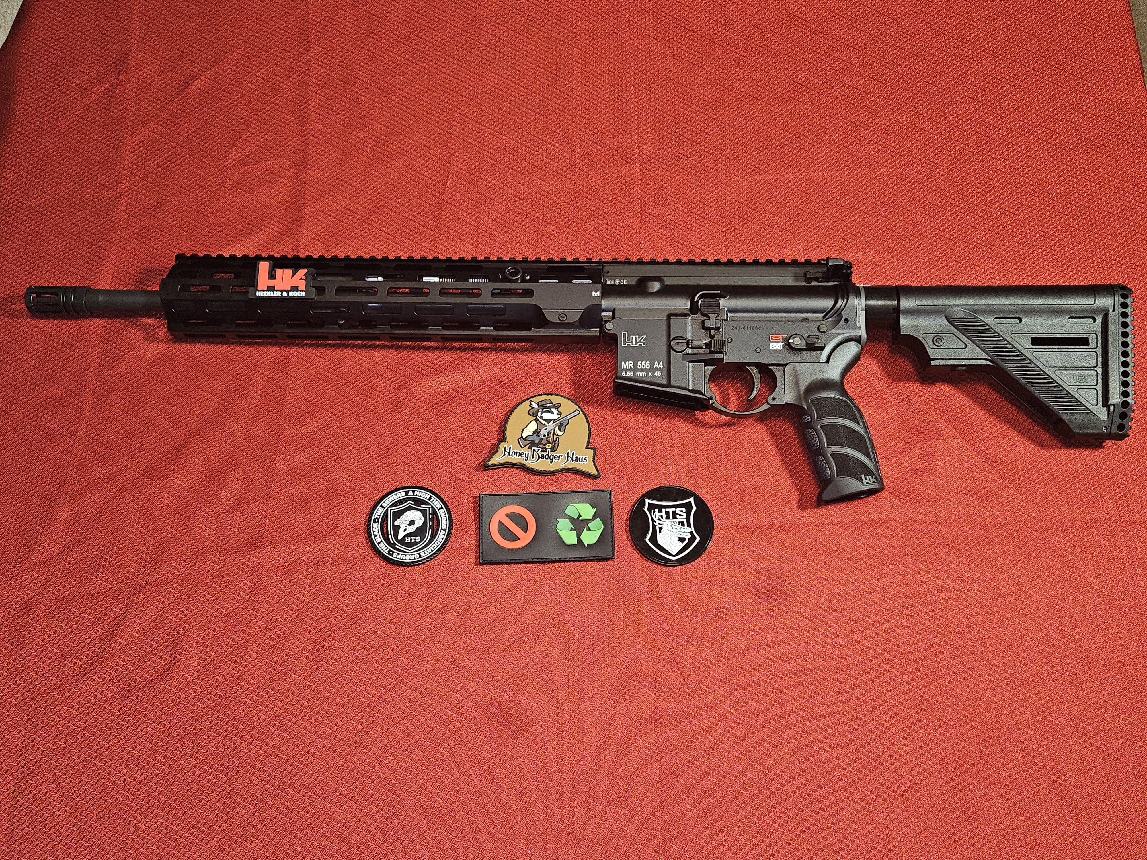 HK MR556 A4 5.56 16.5" 30+1 BLK 223 Rem | 5.56 NATO