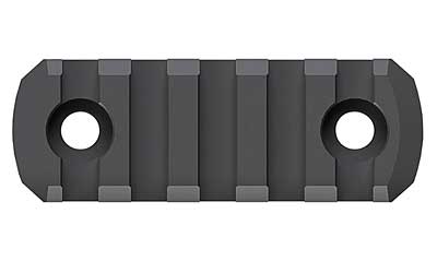 M-LOK ALUMINUM RAIL 5 SLOT BLK
