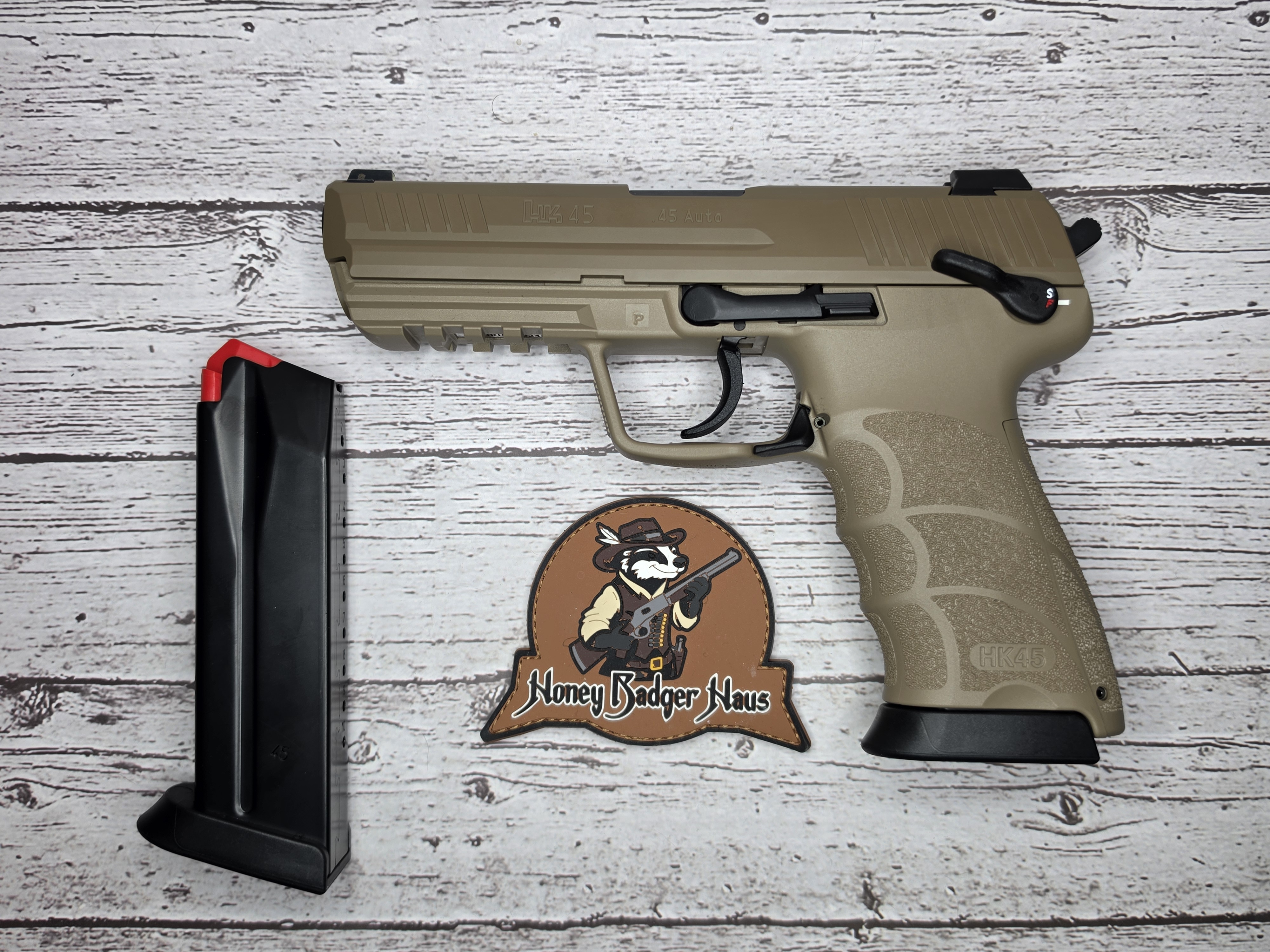 HK45 FDE V1 1 of 225 Special Make Up by HK