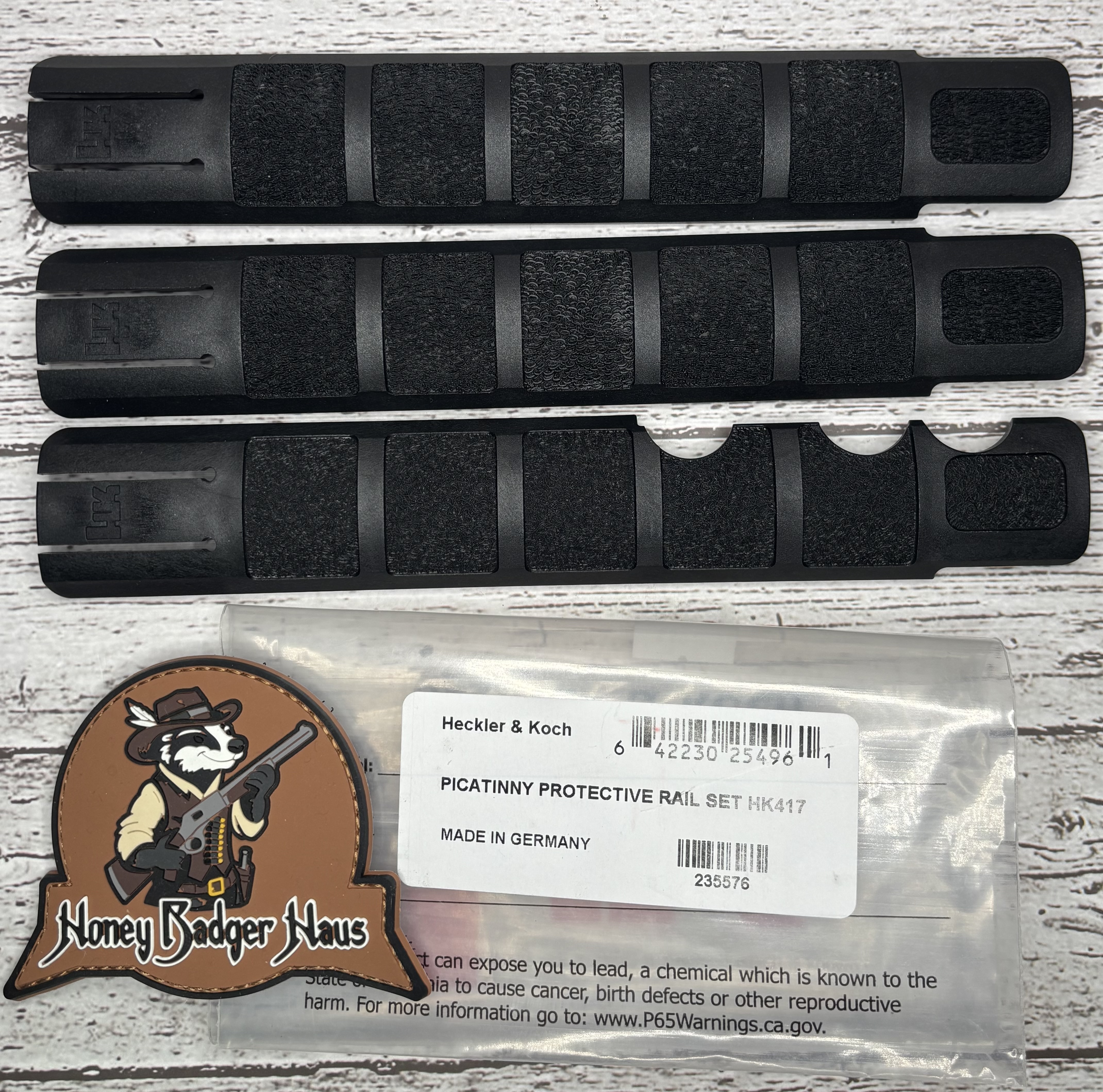 PICATINNY PROTECTIVE RAIL SET, HK417
